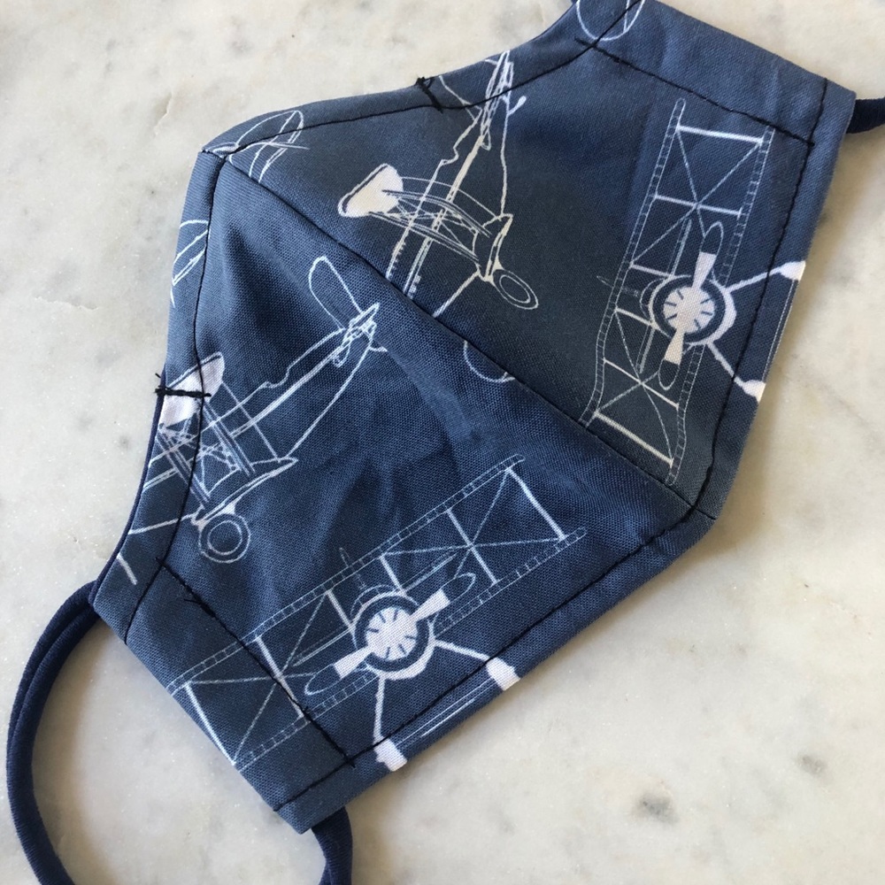 Vintage ✈️ Comfortable handmade cotton mask